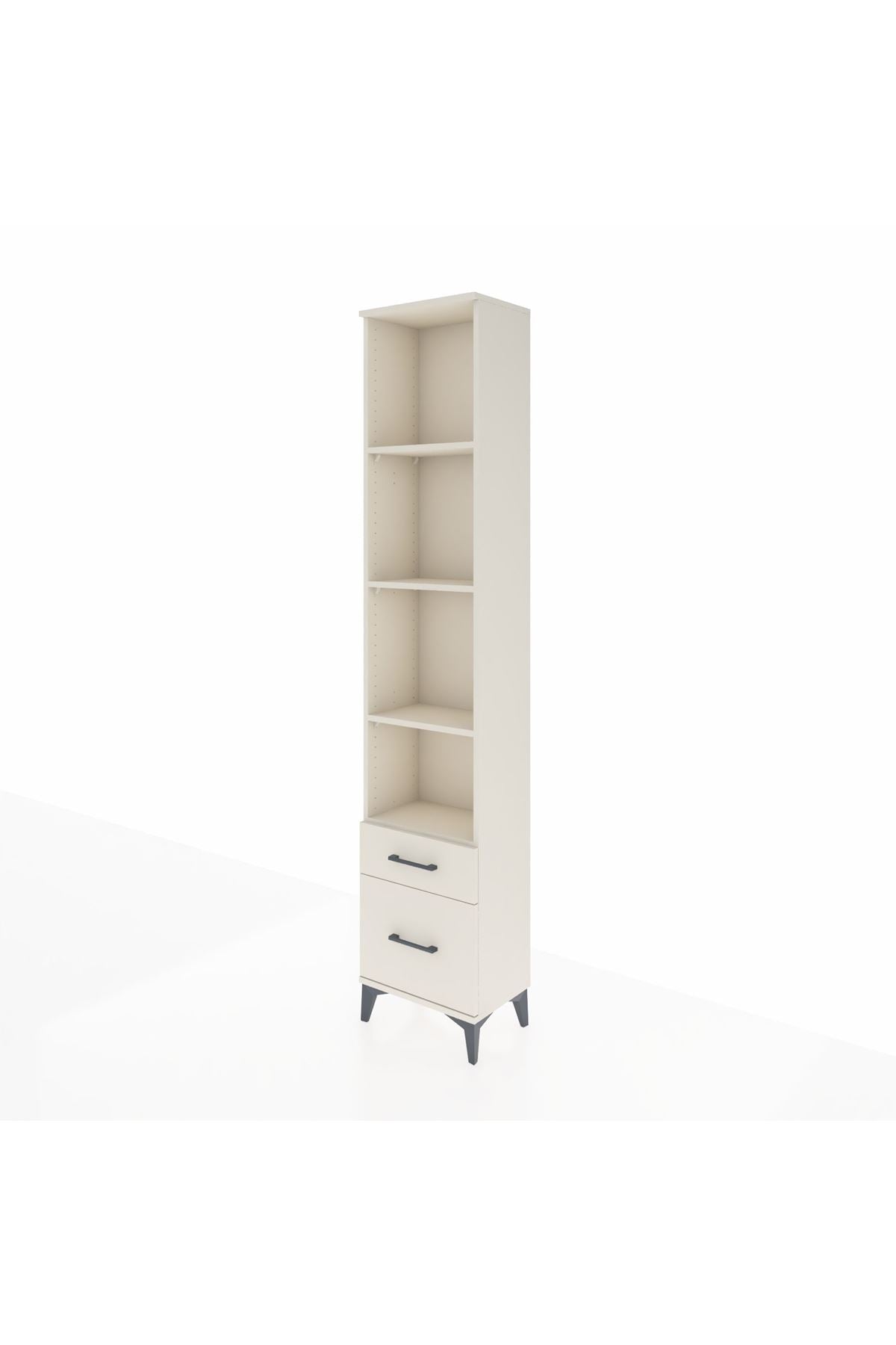 Arges Dolap 4 Raflı 2 Çekmeceli 44x30x221 - S28M020V1A