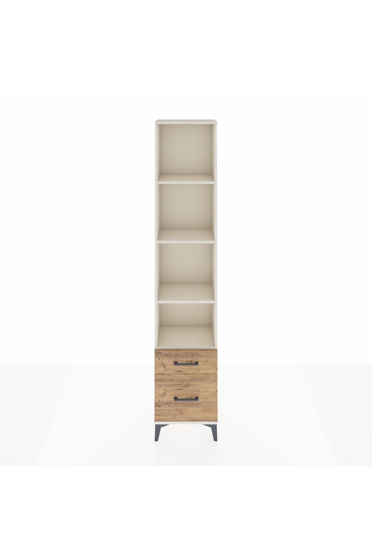 Arges Dolap 4 Raflı 2 Çekmeceli 44x30x221 - S28M020V3A