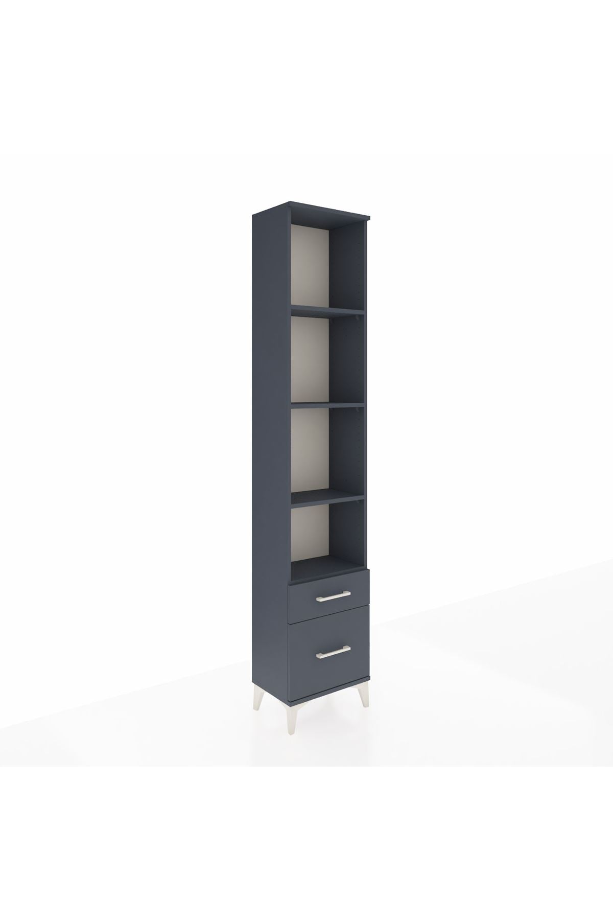 Arges Dolap 4 Raflı 2 Çekmeceli 44x30x221 - S28M020V5A