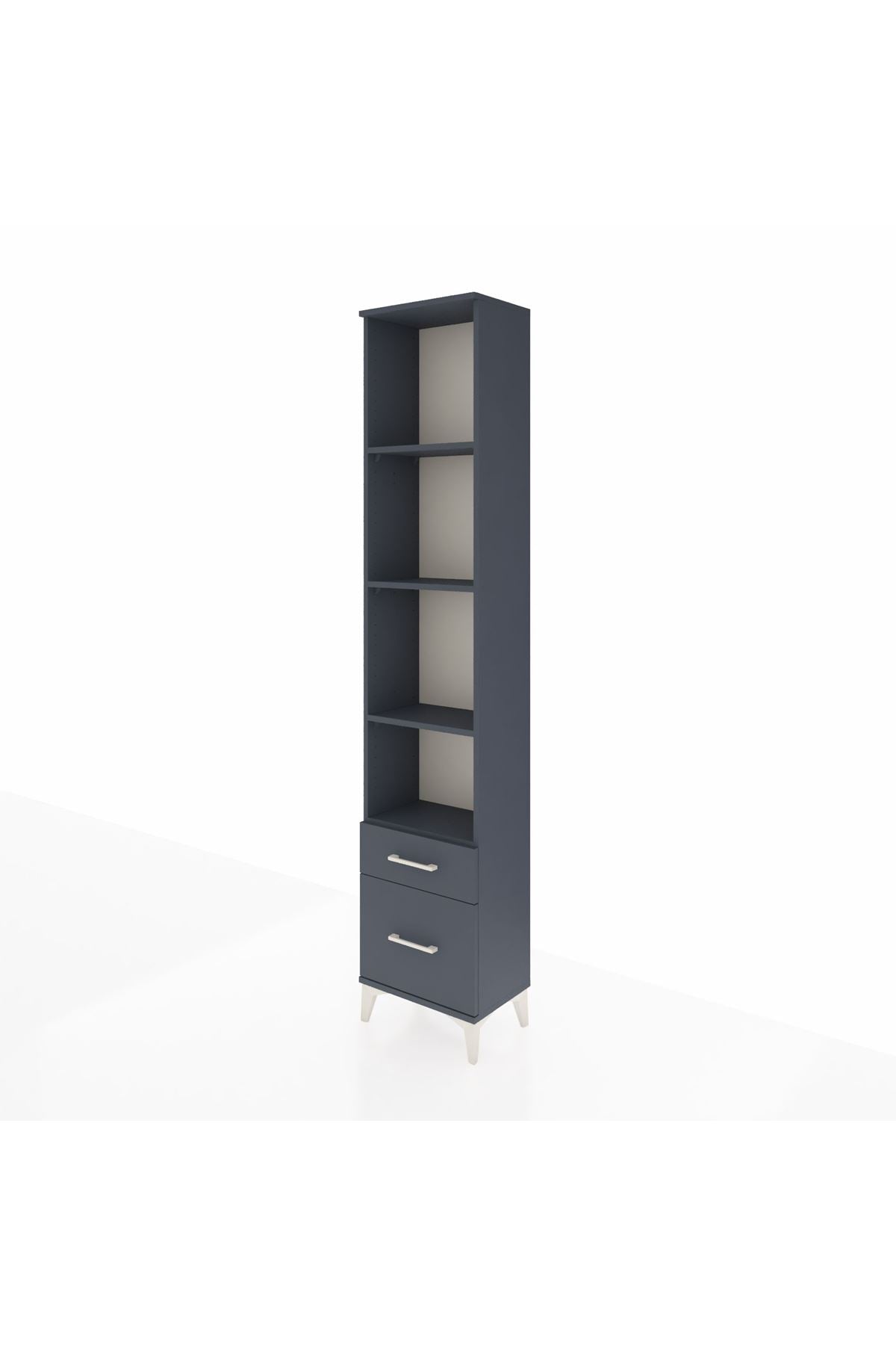 Arges Dolap 4 Raflı 2 Çekmeceli 44x30x221 - S28M020V5A