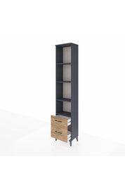 Arges Dolap 4 Raflı 2 Çekmeceli 44x30x221 - S28M020V6A