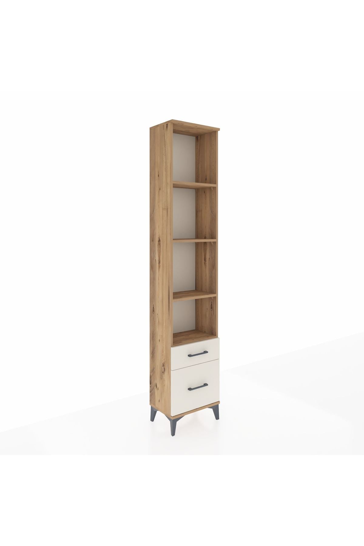 Arges Dolap 4 Raflı 2 Çekmeceli 44x30x221 - S28M020V7A