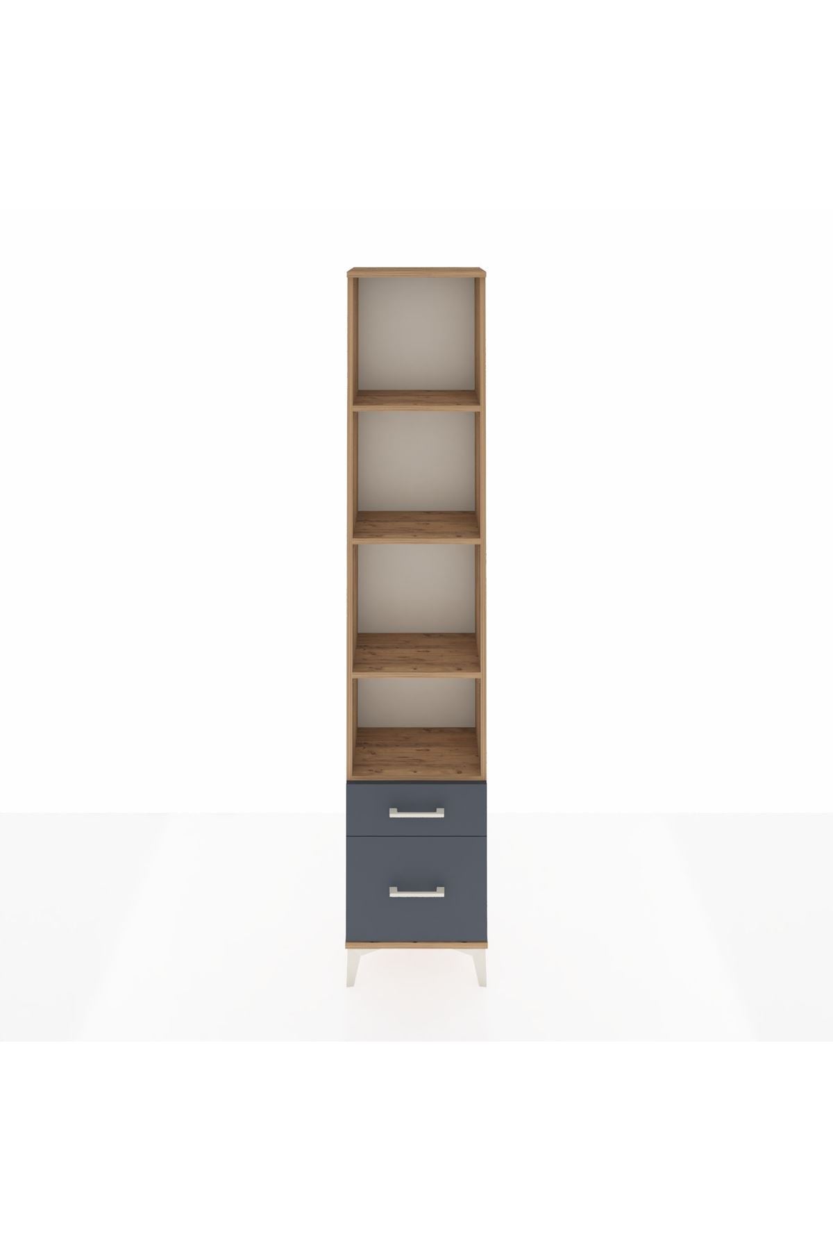 Arges Dolap 4 Raflı 2 Çekmeceli 44x30x221 - S28M020V8A