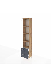 Arges Dolap 4 Raflı 2 Çekmeceli 44x30x221 - S28M020V8A