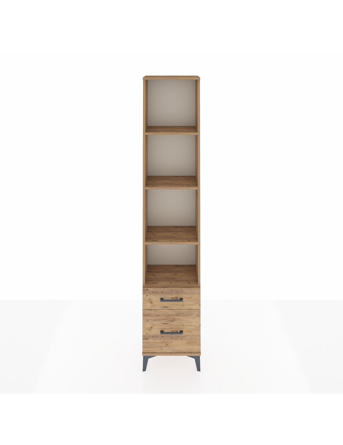Arges Dolap 4 Raflı 2 Çekmeceli 44x30x221 - S28M020V9A