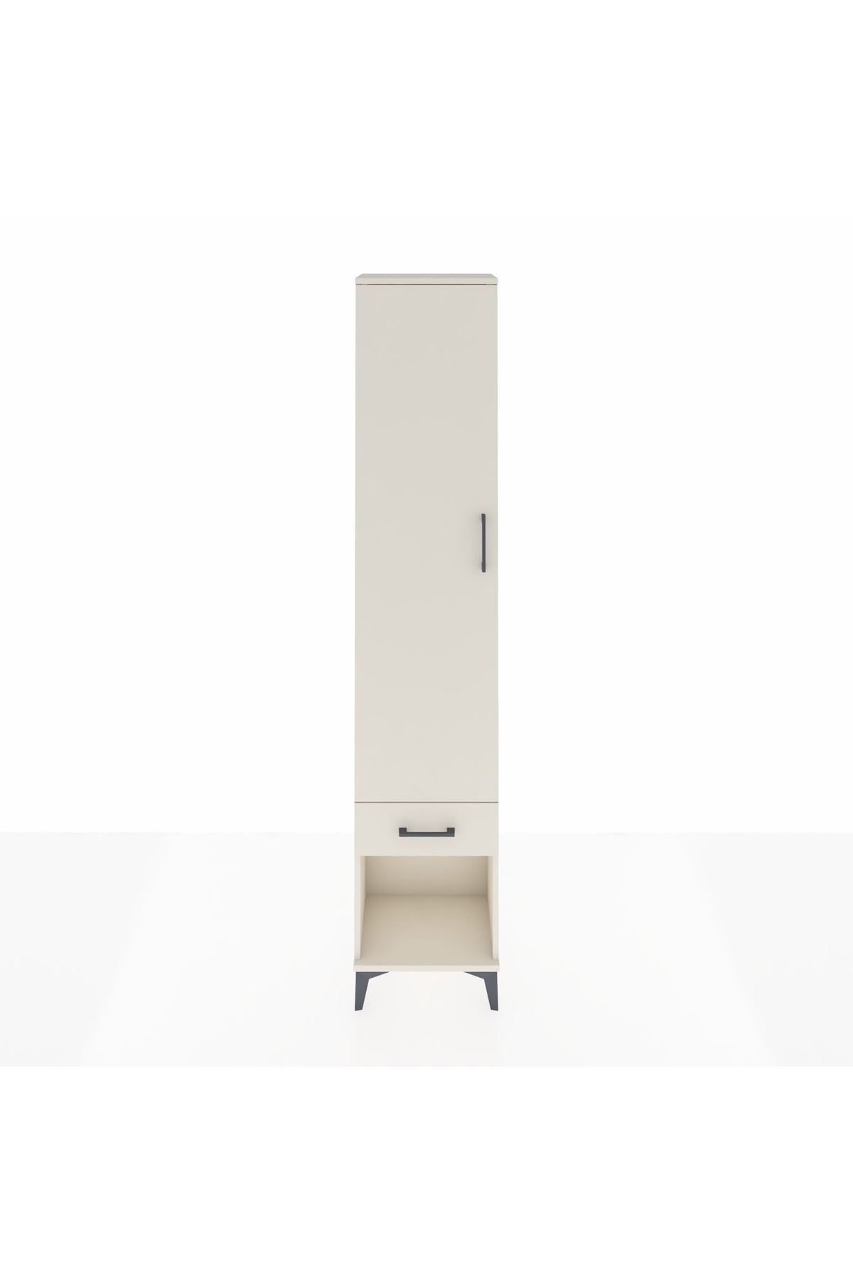 Arges Dolap 2 Raflı Tek Çekmeceli Tek Askılı 44x30x221 - S28M021V1A