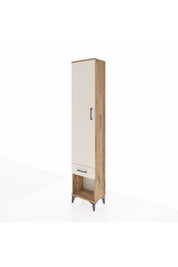Arges Dolap 2 Raflı Tek Çekmeceli Tek Askılı 44x30x221 - S28M021V7A