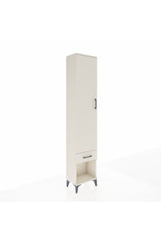 Arges Dolap 4 Raflı Tek Çekmeceli Tek Kapaklı 44x30x221 - S28M022V1A