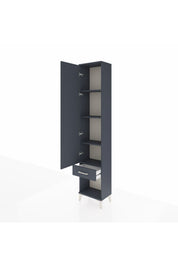 Arges Dolap 4 Raflı Tek Çekmeceli Tek Kapaklı 44x30x221 - S28M022V5A