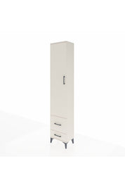 Arges Dolap 2 Raflı 2 Çekmeceli Tek Askılı 44x30x221 - S28M023V1A