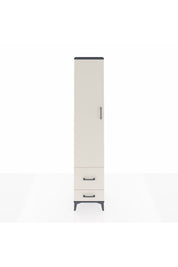 Arges Dolap 2 Raflı 2 Çekmeceli Tek Askılı 44x30x221 - S28M023V4A
