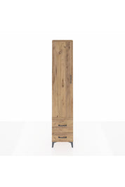 Arges Dolap 2 Raflı 2 Çekmeceli Tek Askılı 44x30x221 - S28M023V9A