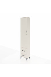 Arges Dolap 4 Raflı 2 Çekmeceli Tek Kapaklı 44x30x221 - S28M024V1A