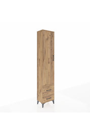 Arges Dolap 4 Raflı 2 Çekmeceli Tek Kapaklı 44x30x221 - S28M024V9A