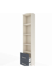 Arges Dolap 4 Raflı 2 Çekmeceli 44x30x221 - S28M025V2A
