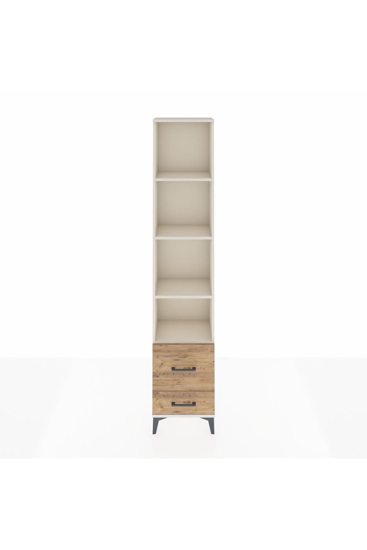 Arges Dolap 4 Raflı 2 Çekmeceli 44x30x221 - S28M025V3A