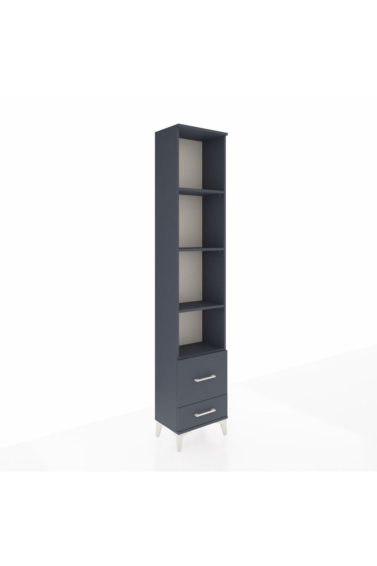Arges Dolap 4 Raflı 2 Çekmeceli 44x30x221 - S28M025V5A