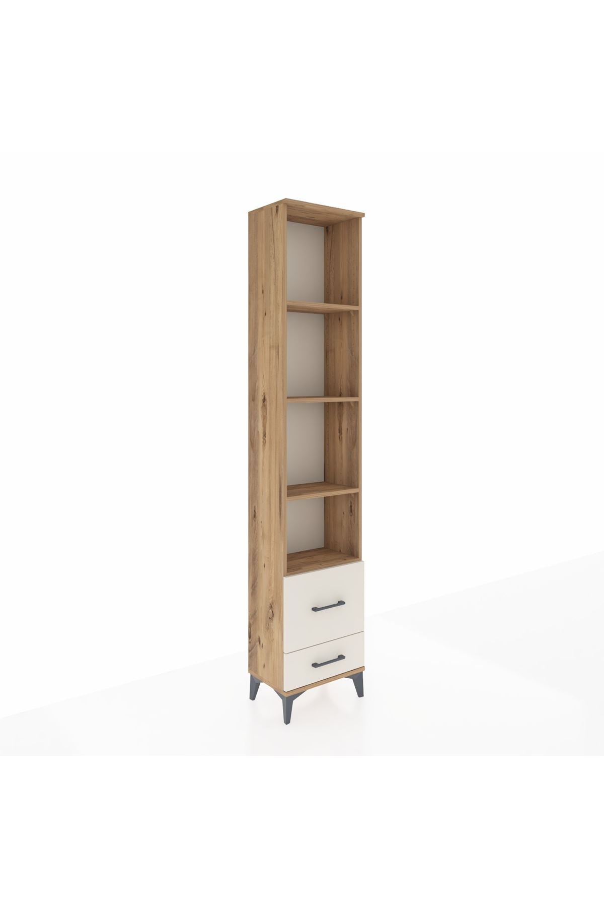 Arges Dolap 4 Raflı 2 Çekmeceli 44x30x221 - S28M025V7A