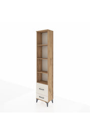 Arges Dolap 4 Raflı 2 Çekmeceli 44x30x221 - S28M025V7A