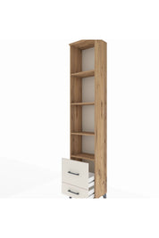 Arges Dolap 4 Raflı 2 Çekmeceli 44x30x221 - S28M025V7A