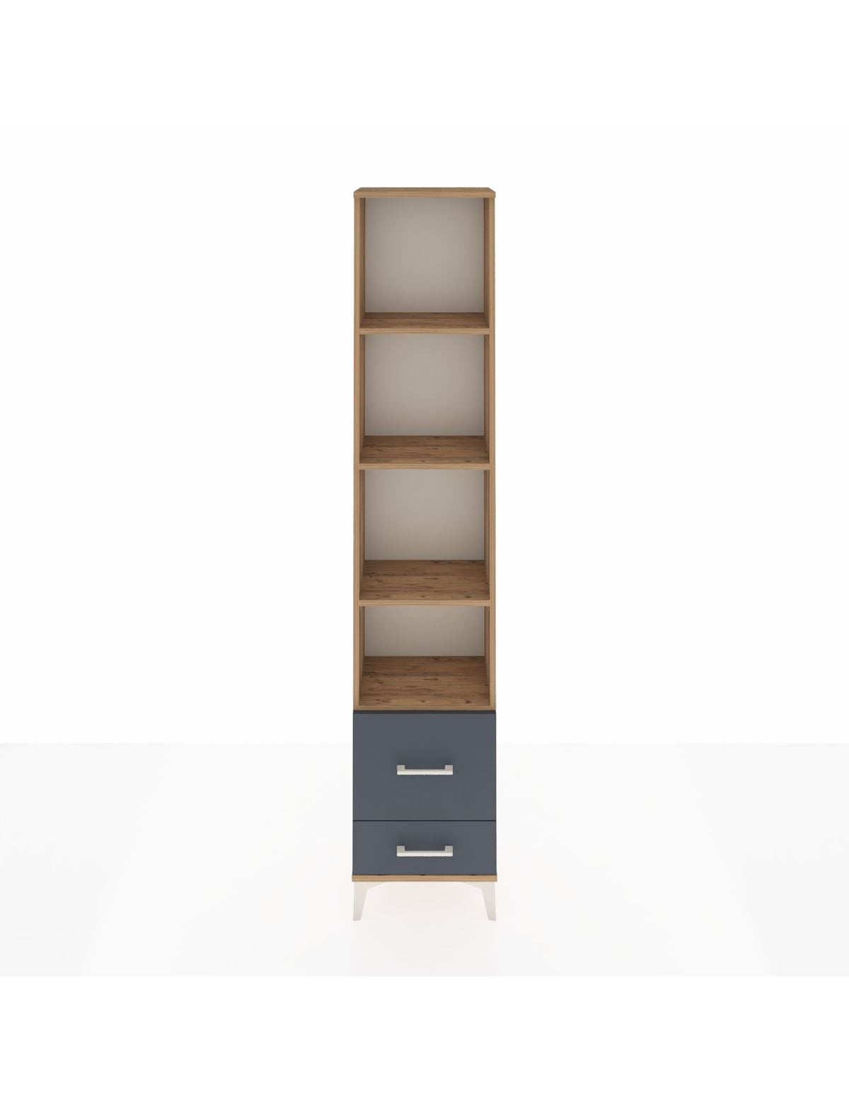 Arges Dolap 4 Raflı 2 Çekmeceli 44x30x221 - S28M025V8A