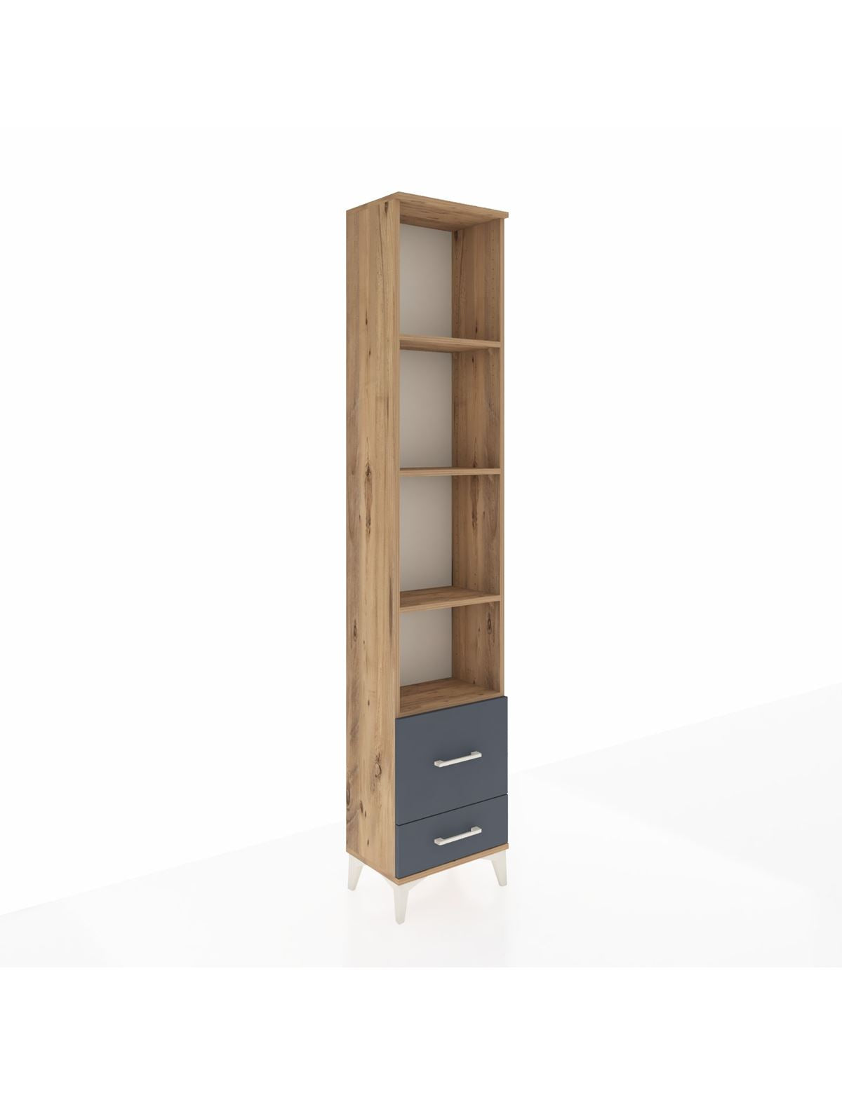 Arges Dolap 4 Raflı 2 Çekmeceli 44x30x221 - S28M025V8A