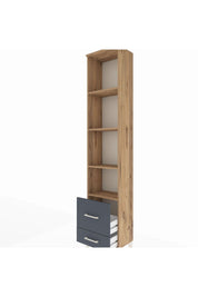 Arges Dolap 4 Raflı 2 Çekmeceli 44x30x221 - S28M025V8A
