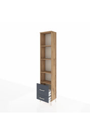 Arges Dolap 4 Raflı 2 Çekmeceli 44x30x221 - S28M025V8A