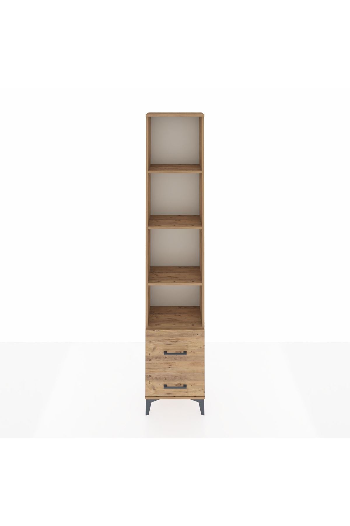 Arges Dolap 4 Raflı 2 Çekmeceli 44x30x221 - S28M025V9A