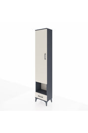 Arges Dolap 5 Raflı Tek Çekmeceli Tek Kapaklı 44x30x221 - S28M027V4A