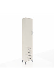 Arges Dolap 2 Raflı 4 Çekmeceli Tek Askılı 44x30x221 - S28M028V1A