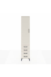 Arges Dolap 4 Raflı 4 Çekmeceli Tek Kapaklı 44x30x221 - S28M029V1A
