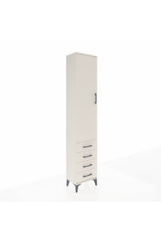 Arges Dolap 4 Raflı 4 Çekmeceli Tek Kapaklı 44x30x221 - S28M029V1A