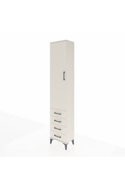 Arges Dolap 4 Raflı 4 Çekmeceli Tek Kapaklı 44x30x221 - S28M029V1A