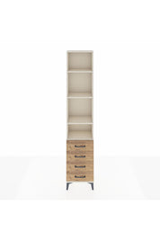 Arges Dolap 4 Raflı 4 Çekmeceli 44x30x221 - S28M030V3A