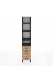 Arges Dolap 4 Raflı 4 Çekmeceli 44x30x221 - S28M030V6A