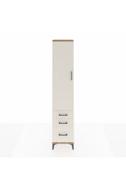 Arges Dolap 2 Raflı 3 Çekmeceli Tek Askılı 44x30x221 - S28M031V7A