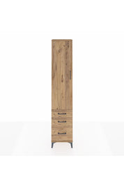 Arges Dolap 2 Raflı 3 Çekmeceli Tek Askılı 44x30x221 - S28M031V9A