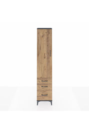 Arges Dolap 4 Raflı 3 Çekmeceli Tek Kapaklı 44x30x221 - S28M032V6A