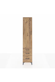 Arges Dolap 4 Raflı 3 Çekmeceli Tek Kapaklı 44x30x221 - S28M032V9A
