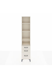 Arges Dolap 4 Raflı 3 Çekmeceli 44x30x221 - S28M033V1A