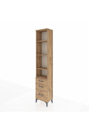 Arges Dolap 4 Raflı 3 Çekmeceli 44x30x221 - S28M033V9A