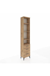 Arges Dolap 4 Raflı 3 Çekmeceli 44x30x221 - S28M033V9A