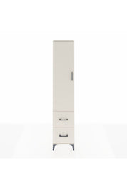 Arges Dolap 2 Raflı 2 Çekmeceli Tek Askılı 44x30x221 - S28M034V1A