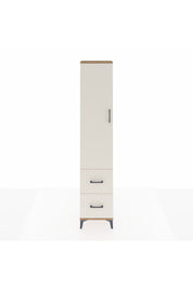 Arges Dolap 2 Raflı 2 Çekmeceli Tek Askılı 44x30x221 - S28M034V7A