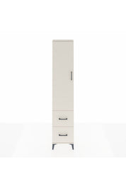 Arges Dolap 4 Raflı 2 Çekmeceli Tek Kapaklı 44x30x221 - S28M035V1A