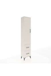 Arges Dolap 4 Raflı 2 Çekmeceli Tek Kapaklı 44x30x221 - S28M035V1A