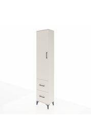 Arges Dolap 4 Raflı 2 Çekmeceli Tek Kapaklı 44x30x221 - S28M035V1A