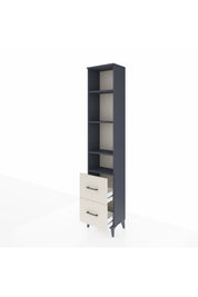 Arges Dolap 4 Raflı 2 Çekmeceli 44x30x221 - S28M036V4A