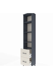 Arges Dolap 4 Raflı 2 Çekmeceli 44x30x221 - S28M036V4A